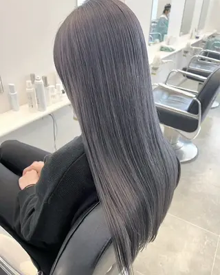 ロング カラー Parve  Mix 🫧梶川虹のヘアスタイル