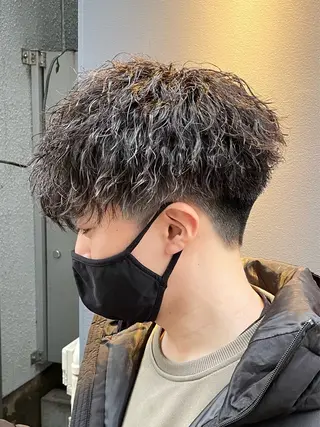 ミディアム 🥸MENIN 相模 大野メンズ専門🥸のヘアスタイル