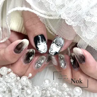 ネイル 池袋痛ネイル Nok. 渡辺のネイルデザイン