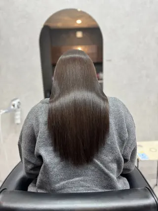 ロング カラー TERRACE LAND所属・杉山永 船橋✖️髪質改善🫧のヘアスタイル