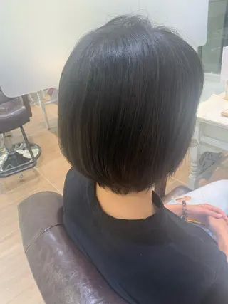 ショート 白髪染め /増田桃子のヘアスタイル