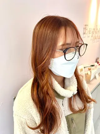 ロング Eleanor 池袋 ミカのヘアスタイル