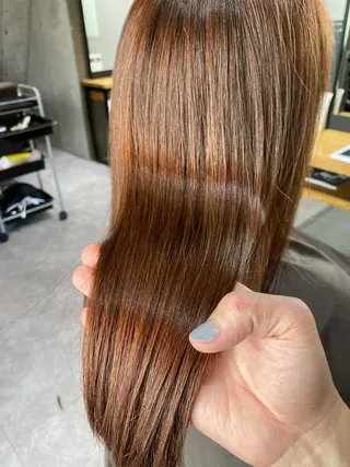 ロング サロウィン新宿三丁目所属・✨巻けるストレート・ 矯正特化✨taroのヘアスタイル