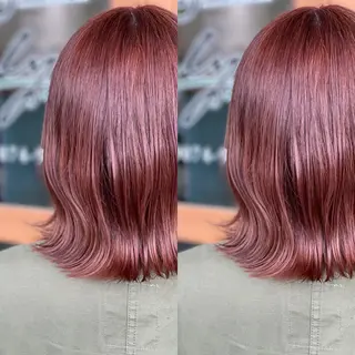 ミディアム カラー Snaly カラー特化ページのヘアスタイル