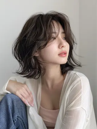 ショート NANAMI/海外風 レイヤー/ボブのヘアスタイル