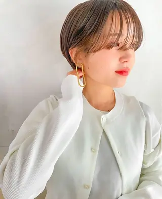 ショート 菊地 万佐久のヘアスタイル