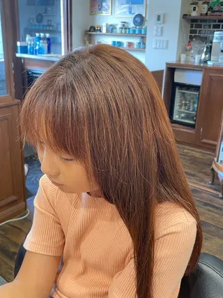 ロング カラー キッズ EVOGUE BARBER SHOP所属・EVOGUE 森内 秀有 メンズパーマのエステ・リラクイメージ