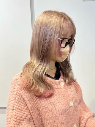 ロング カラー ブリーチ特化美容室 ☆selene☆のヘアスタイル