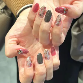 ネイル 鈴木 里奈のネイルデザイン