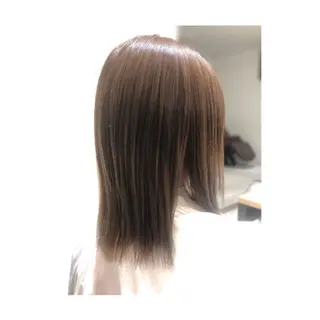 ミディアム まちだ ひとみのヘアスタイル