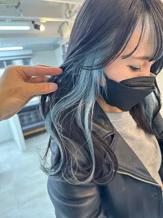 ミディアム カラー verde所属・ノザキ　カイシ /武蔵小山のヘアスタイル