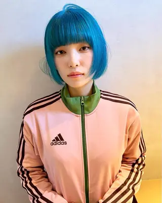 カラー 渋谷/ハイトーン/ 🪐airi🪐のヘアスタイル