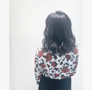 ミディアム カラー 💙美髪救世主💙 関華蓮のヘアスタイル