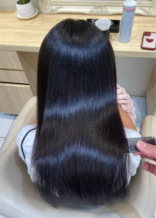 セミロング パーマ ✨美髪の錬金術師🧙 縮毛矯正/嶽 涼太のヘアスタイル