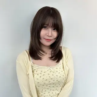 セミロング オブヘア　ウエスト店所属・鈴木 夏季/お悩み相談のヘアスタイル