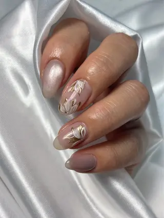 ネイル Li'a Bloom所属・🦋🤍 madoka🤍のネイルデザイン