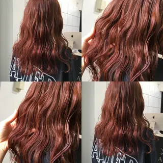 ロング カラー ヘアアレンジ SHACHU渋谷神南店所属・SHACHU ayamiのヘアスタイル