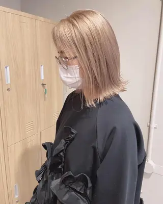 ミディアム ボブ/レイヤー 🌟梅田盛一🌟のヘアスタイル