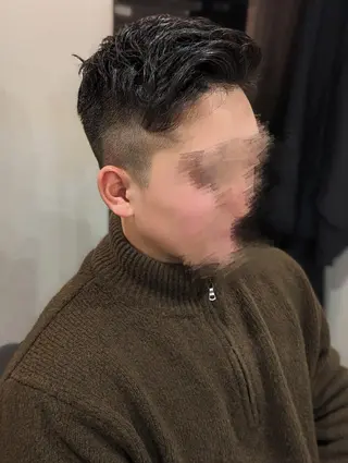 ショート LAVIE the BARBER所属・徒歩5分ビジネスマン カット👦🏻うしだのヘアスタイル