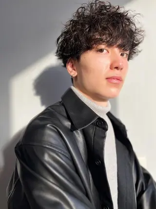 ショート パーマ メンズ ☀️Luana☀️ 公式/大通のヘアスタイル