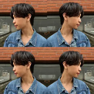 ショート メンズ ⚡️メンズパーマ特化 mens支持◎/忠地のヘアスタイル