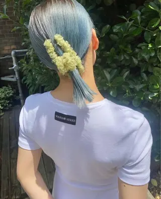 ミディアム 心斎橋ハイトーン/ カノンのヘアスタイル