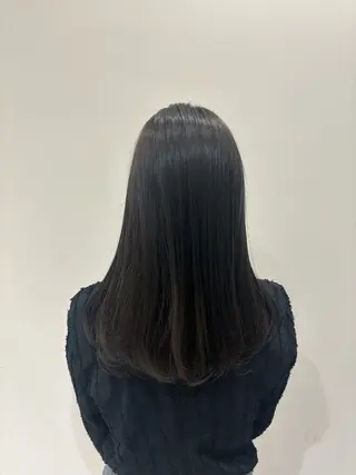 ロング ボブカット/ 天王寺美容室/ホノカのヘアスタイル