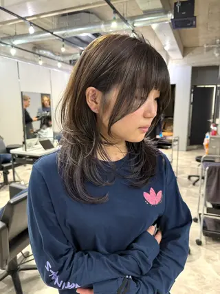 セミロング カラー 【neo.】 Mahoのヘアスタイル