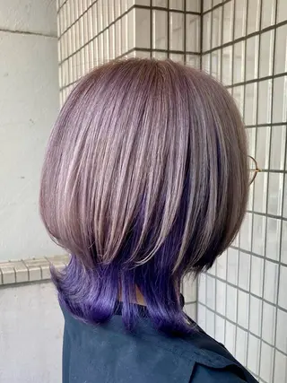 カラー 八馬 那由多のヘアスタイル