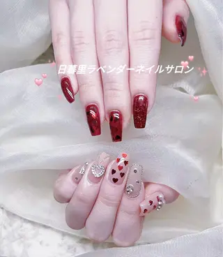 ネイル ラベンダーネイルサロン所属・日暮里♡研修生 チクさん（一同）のネイルデザイン