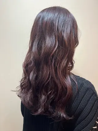 ロング カラー ヘアアレンジ 小川 春花のヘアスタイル
