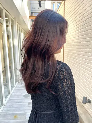 カラー ヘアアレンジ レイヤー/透明感 🍃鈴木裕介のヘアスタイル