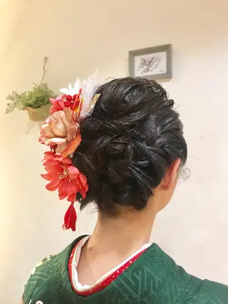 セミロング ヘアアレンジ Neolive Cava 相模大野店所属・sola: neoliveのヘアスタイル