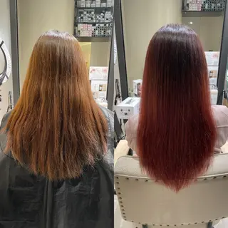 セミロング 🦋美髪／エクステ 🦋アベイクミのヘアスタイル