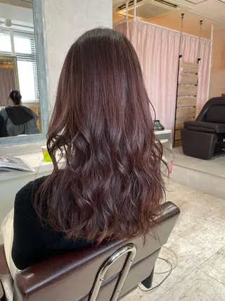 セミロング カラー ［パサつき改善］＊ 髪質改善ケアサロン＊のヘアスタイル