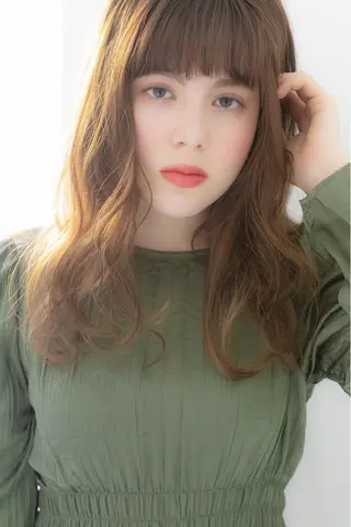 ️🩵透明感カラー Yūka🩵のヘアスタイル