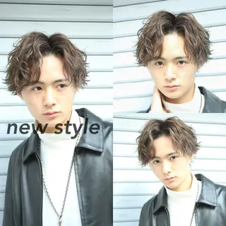 カラー パーマ メンズ 【メンズヘアの匠】 タニのヘアスタイル