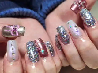 ネイル 💜bora .のネイルデザイン