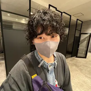 ショート パーマ MIES amane(アマネ)のヘアスタイル