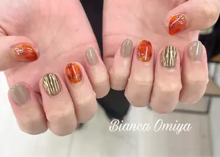 ネイル Bianca大宮 入江のネイルデザイン