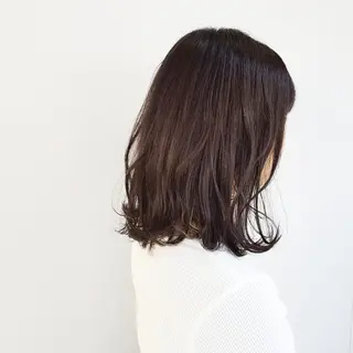 ミディアム カラー 美髪⭐︎髪質改善 井上 康司のヘアスタイル