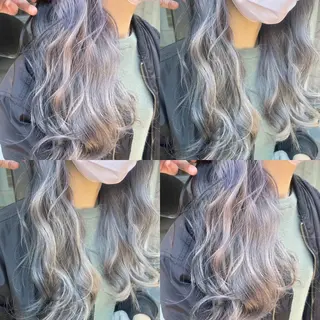 ロング カラー 原宿サロン代表 デザインカラー伊藤卓のヘアスタイル