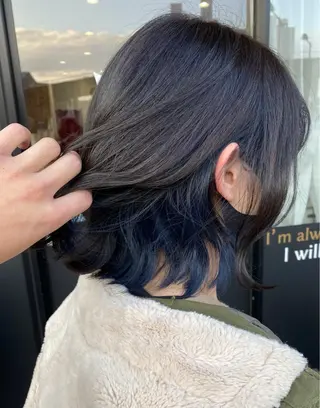 ミディアム カラー HANA by RIZのヘアスタイル