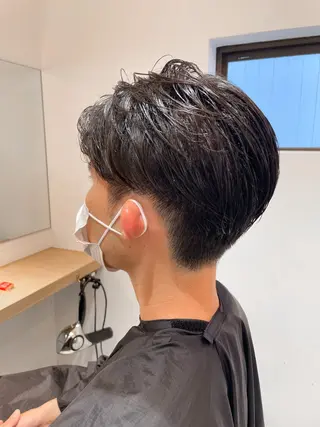 メンズ 🤍似合わせカット/ 艶カラー/表参道🫧のヘアスタイル