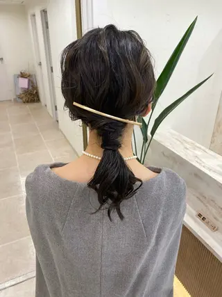 セミロング ヘアアレンジ yua モデル募集の眉毛・アイブロウイメージ