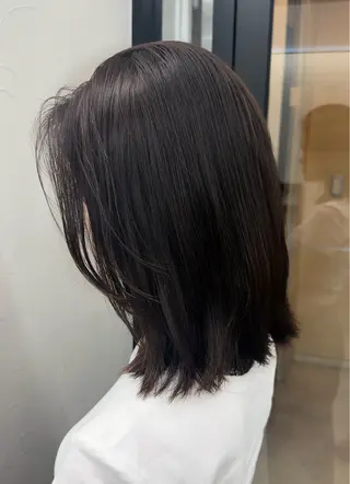 セミロング カラー 髪質改善/レイヤー/ 艶髪🎀ayaneのヘアスタイル