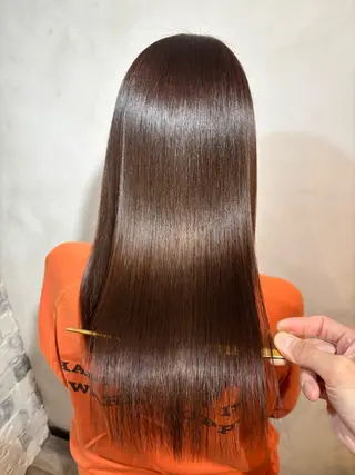 ロング 美髪矯正 🌈髪質改善 山下のヘアスタイル