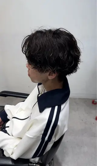 パーマ メンズ 当日予約⭕️ fifth渋谷太田のヘアスタイル