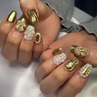 ネイル 韓国/網紅/パーツ M-salonのネイルデザイン