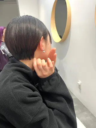 ショート 加藤 悠真のヘアスタイル